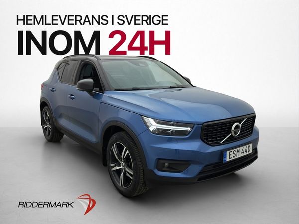 Volvo XC40 T3 R-Design VOC Värmare 360° Rattvärme Navi Drag - 2020
