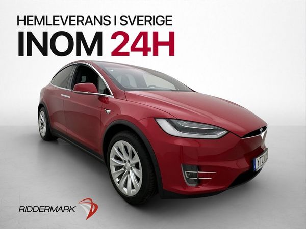 Tesla Model X 75D Panorama Kamera Navi Dragkrok - 2018