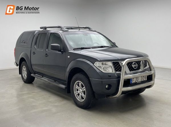 Nissan Navara Dubbelhytt 2.5 171HK dCi 4x4 Aut Drag/Värmare/Nyservad - 2007