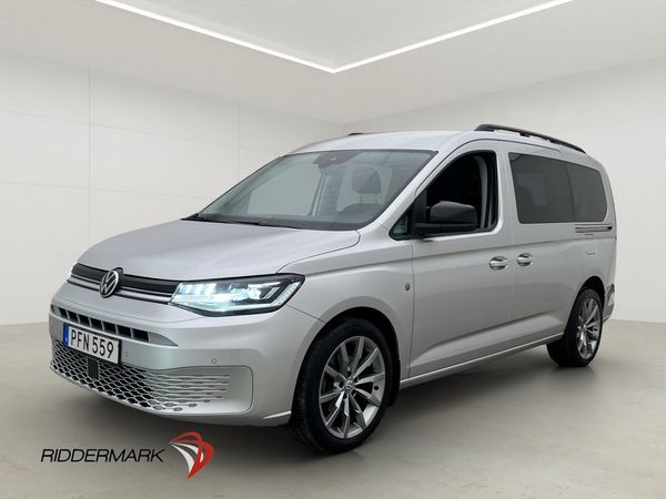 Volkswagen Caddy Maxi Life Värm Cockpit Drag LED Kamera Moms - 2024