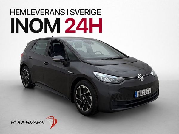 Volkswagen ID.3 Pro Performance Adapt-fart Värm P-Sensorer - 2021