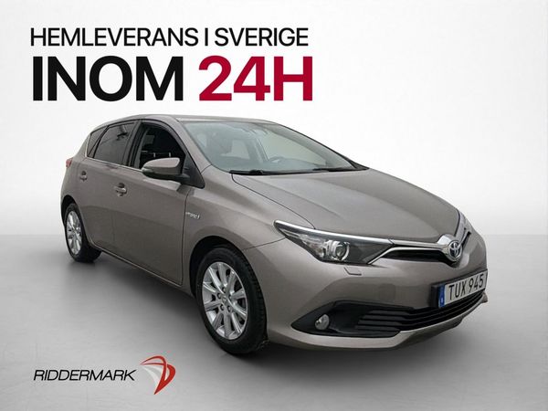 Toyota Auris Hybrid Active Plus Kamera Farthållare 0,39l/Mil - 2015
