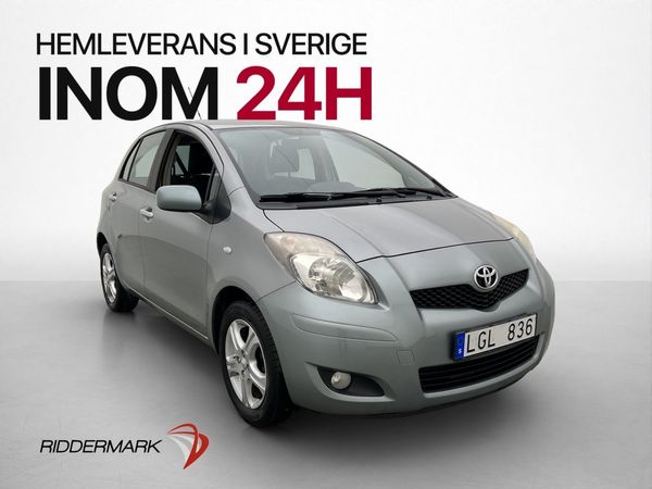 Toyota Yaris 1.33 99hk Svensksåld Låg-Årsskatt 0.52 l/mil - 2011