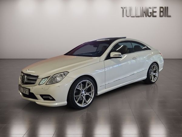 Mercedes E350 CDI V6 231HK Coupé 7G AMG Sport H/K Läder Panorama - 2010