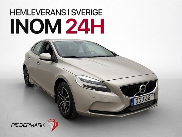 Volvo V40 T2 122hk Business Advanced VOC Värmare Dragkrok - 2017