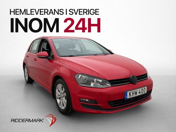 Volkswagen Golf 1.4 TSI 122hk Masters M&K Värmare Sensorer - 2014