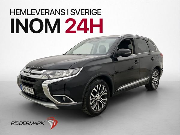 Mitsubishi Outlander 2.2 150hk 4WD Business Dragkrok Kamera - 2016