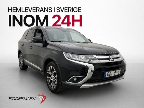 Mitsubishi Outlander 2.2 150hk 4WD Business Dragkrok Kamera - 2016