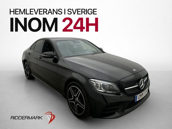 Mercedes C220 d 4M AMG Line Burmester 360° Skinn - 2019