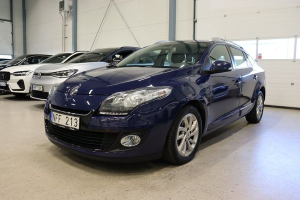 Renault Megane Grandtour 1.5 dCi Kamrembytt BT Farthållare 110hk - 2013