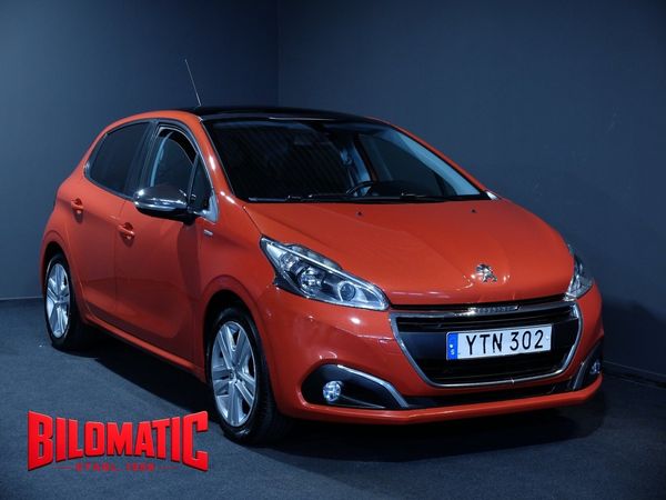 Peugeot 208 5-dörrar 1.2 PT82 Style Panorama - 2017