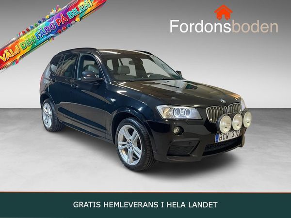 BMW X3 xDrive30d Steptronic M Sport HUD Drag Pano Navi 258hk - 2012