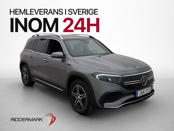 Mercedes EQB350 4M AMG Pano 7-Sits Wide 360° Värmepump - 2023