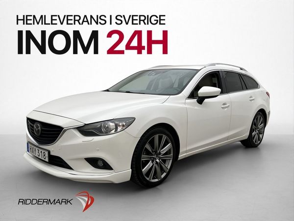 Mazda 6 2.2 SKYACTIV-D Optimum Bose Skinn Kamera Drag - 2014