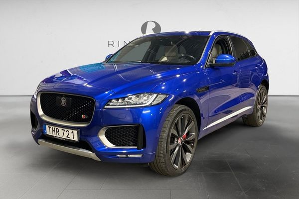 Jaguar F-Pace S AUT 381 HK AWD NAVI PANO B-KAMERA FARTHÅLLARE LED 22" - 2017