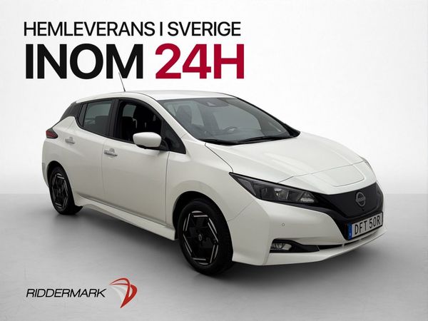 Nissan Leaf 40 kWh Acenta 360° CarPlay Rattvärme Adp-Fart - 2023
