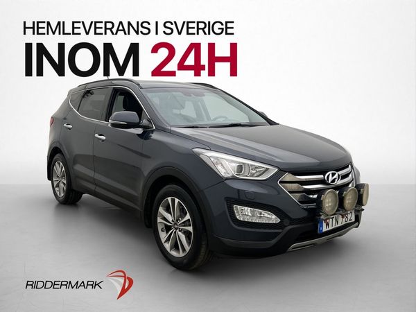 Hyundai Santa Fe 2.2 CRDi 4WD 7-Sits Drag Kamera Skinn Navi - 2015