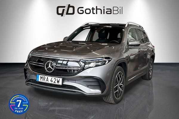 Mercedes EQB300 4MATIC AMG LED 7-sits 360 Panorama 1ägare Leasbar - 2024