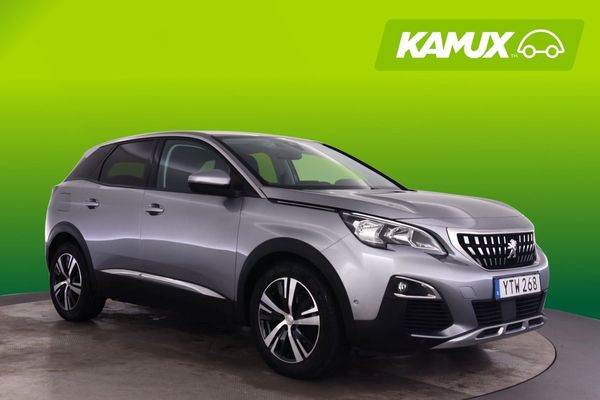 Peugeot 3008 1.2 PureTech 130hk Allure CarPlay BLIS Skinn P-Sensor C - 2017