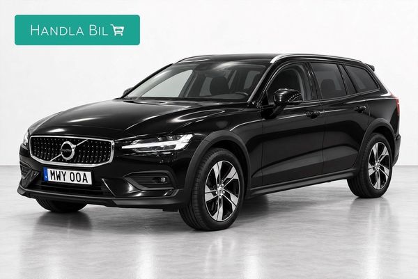 Volvo V60 Cross Country B4 AWD Advanced SE D-värm H/K Skinn VOC Drag - 2021
