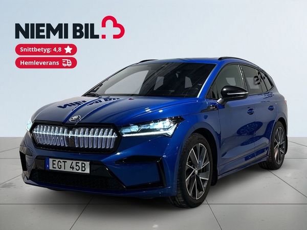 Skoda Enyaq iV AWD iV80x Drag Pvärm Psens Pano Kamera GPS CarPlay SoV - 2022