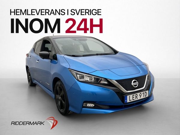 Nissan Leaf BOSE 360° Navi ISOFIX Kamera Skinn 360kr skatt - 2019