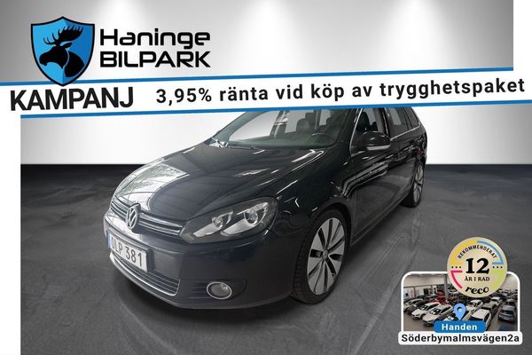 Volkswagen Golf Variant 1,4 TSI 160hk DSG SUPERDEAL 3,95%/ Skinn Pano - 2011