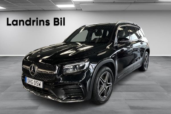 Mercedes GLB200 AMG Line Premium/7-sits/Värmare/Drag/360kamera/MOMS - 2025