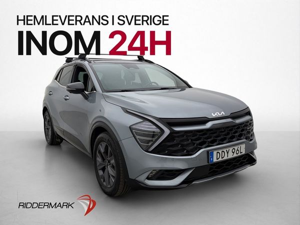 Kia Sportage Hybrid 230hk AWD GT-Line Pano H/K MOMS 360 Drag - 2022