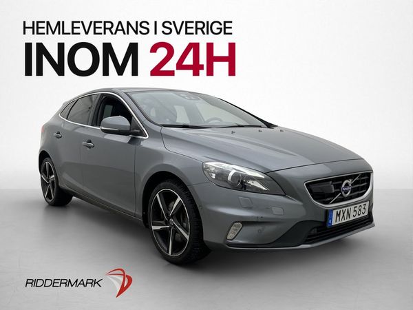 Volvo V40 D3 150hk R-Design Panorama Skinn Värmare Kamera - 2016