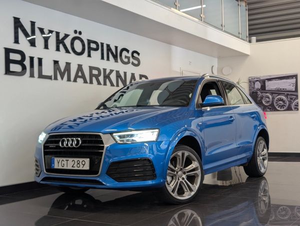 Audi Q3 2.0 TDI 184hk Quattro S Tronic S Line | Drag | V-hjul - 2017