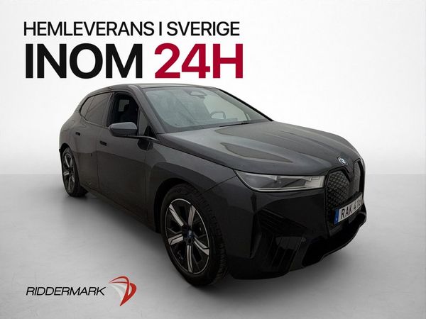 BMW iX xDrive50 Sport Sky 360° H/K Luftfjä Dragkrok MOMS - 2024