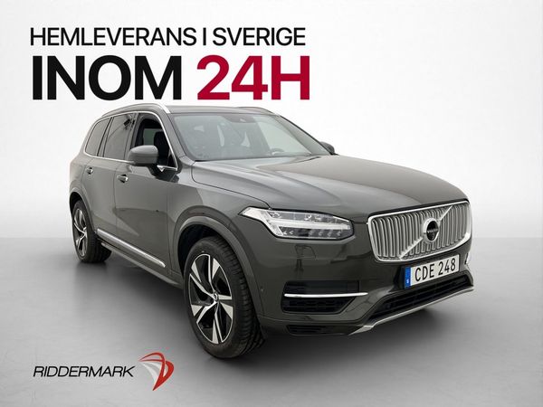 Volvo XC90 T8 AWD Inscription 7-Sits VOC B&W 360° Pano HuD - 2019