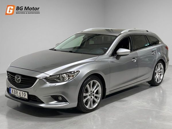 Mazda 6 Wagon 2.2 175HK Aut Drag/Värmare/Bose/Backkamera - 2015