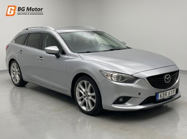 Mazda 6 Wagon 2.2 175HK Drag/Bose/Värmare/Backkamera - 2015