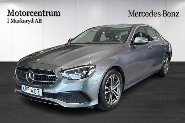 Mercedes E220 d 4MATIC 9G-T Sedan/Dragkrok/Värmare/Metallic - 2021