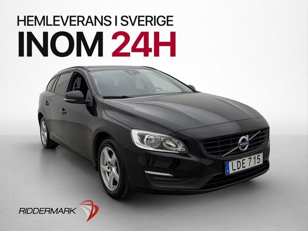 Volvo V60 D2 Manuell Kinetic Drag BT Farthållare 0.38L/100 - 2016