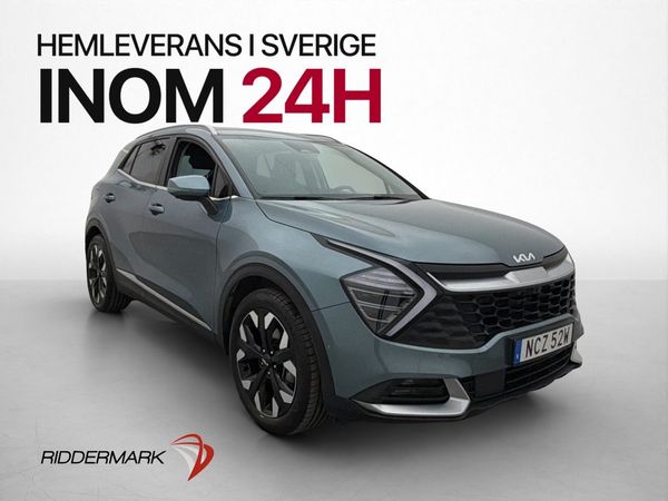 Kia Sportage PHEV 265hk MOMS Advance H/K 360° Drag CarPlay - 2022
