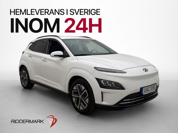 Hyundai Kona 39.2 kWh Essential Kamera KRELL Värmepump CarPl - 2022