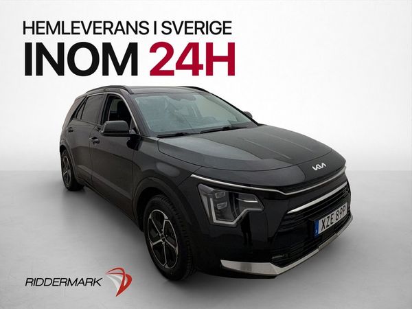 Kia Niro Hybrid Advance H/K Kamera Läder Drag CarPlay MOMS - 2023