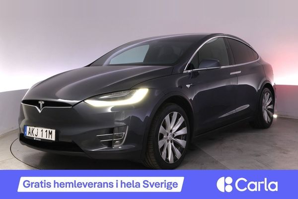 Tesla Model X Long Range AWD 7-sits Autopilot Pano Drag - 2020