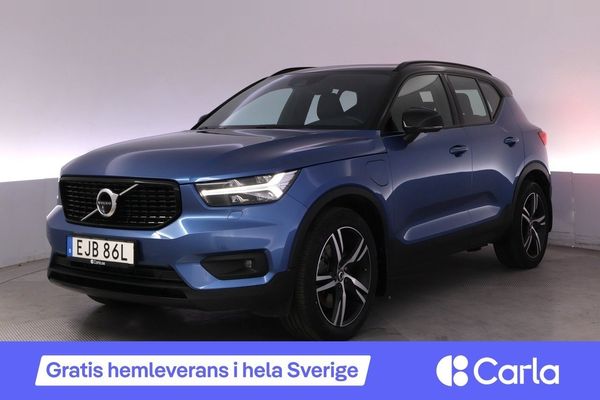 Volvo XC40 Recharge T5 R design Pano H/K Elstol 360 Läder - 2021