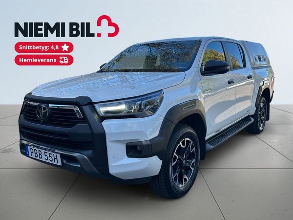 Toyota Hilux Dubbelhytt 2.8 AWD Invincible MOMS/Kåpa/MoK/JBL/SoV - 2024