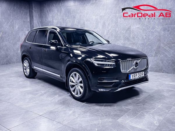 Volvo XC90 D4 AWD Inscription Pano HUD 360° Minnesstolar BLIS Drag - 2018