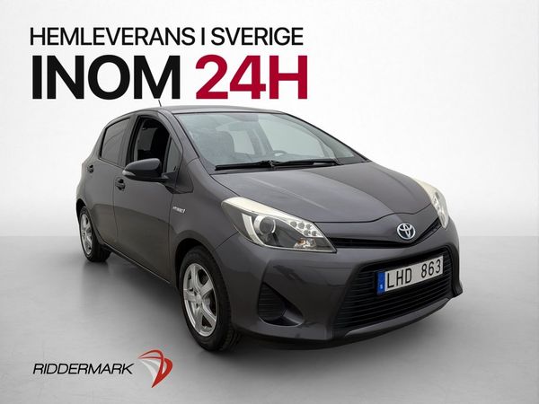 Toyota Yaris Hybrid e-CVT 101hk Life Låg-Årsskatt 0.35 l/mil - 2013