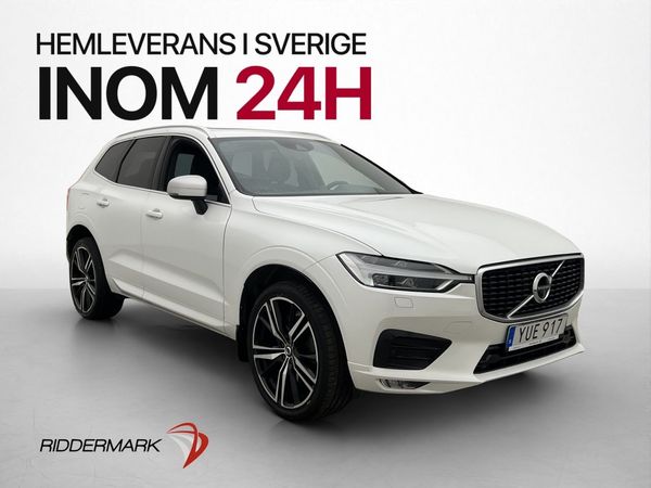 Volvo XC60 D4 190hk AWD R-Design Pano B&W Värm MOMS HUD Luft - 2018