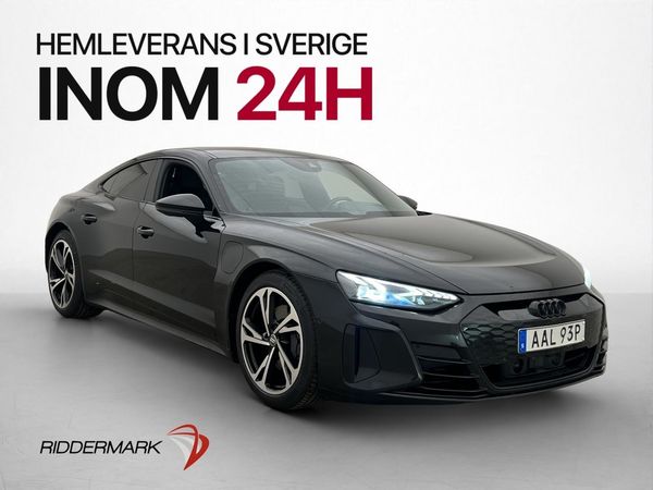 Audi e-tron GT 476hk Pano B&O Laser 3D-Kamera CarPlay MOMS - 2022