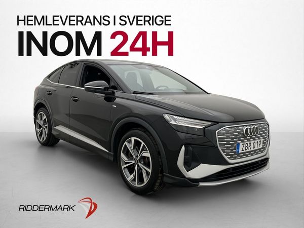 Audi Q4 e-tron 50 Sportback Q e-tron S-Line Pano Sonos Matrix Drag - 2023