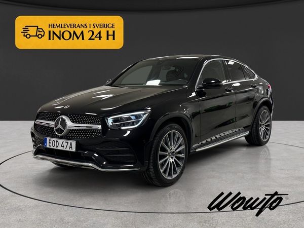 Mercedes GLC220 d Coupé 4M 194HK AMG /Burmester /Drag - 2020