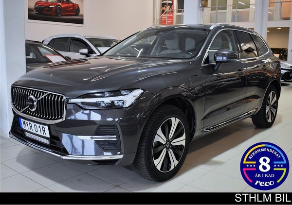 Volvo XC60 Recharge T6 AWD Plus Bright Läder Pano Google Värm Drag - 2023